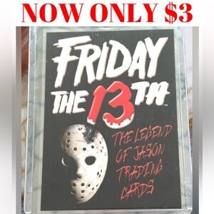 Friday the 13th The Legend of Jason Voorhees Horror Movie Promo Trading Card